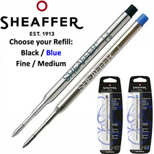 Sheaffer K Ballpoint Refills - Assorted Colours, Packs and Tips Sizes