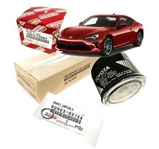 10 Set OEM Genuine Toyota Oil Filter & Gasket 90915-YZZS1 SU003-02159 Scion FR-S