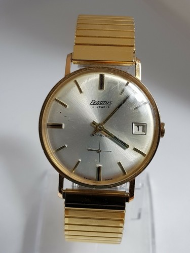 VINTAGE Exactus 21 Gioielli Incabloc Orologio meccanico uomo | eBay