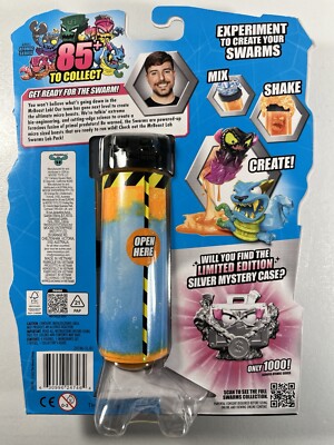 6セット ミスタービースト ラボ Mr Beast Lab Swarms 第一弾 MrBeast Lab Swarms Lab 12 Pack, 1 Inch MrBeast Themed Swarms
