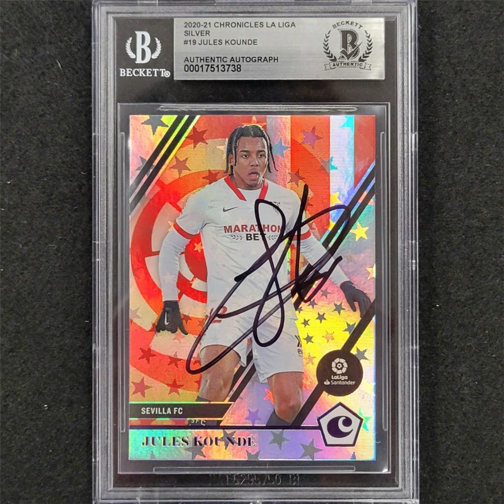 2020-21 Panini Chronicles La Liga Silver Foil #19 Jules Kounde