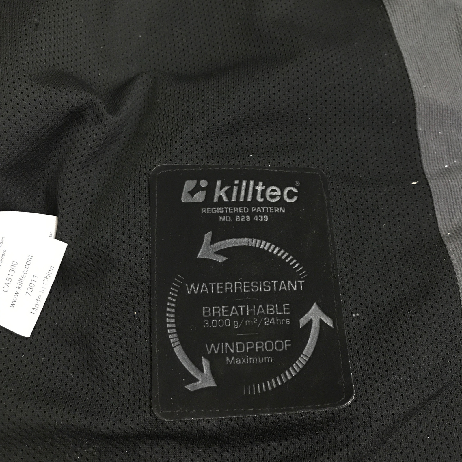 Killtec Leora Softshell Parka Jacket Grey Sz 10 R… - image 9