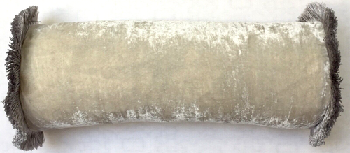 Anke Drechsel Cushion MAHAL Powder Blue Gold Silk Velvet Bestickt Kissen Silber - Bild 8 von 15