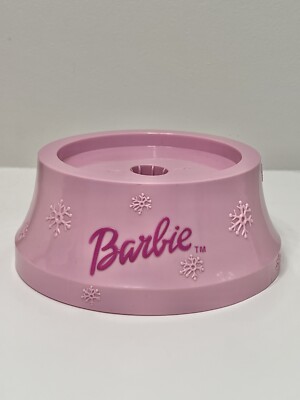 Barbie Vintage Pink Sparkly Christmas Tree Iridescent Sparkle