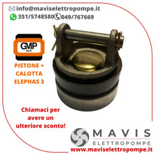 PISTONE  COMPLETO POMPA A MANO N.3 ELEPHAS ASPIRAZIONE ACQUA RICAMBI IDRAULICA