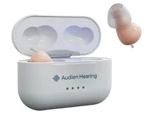 AUDIEN ATOM PRO 2 OTC 2 Hearing Aids Wireless  Hearing Amplifier  - Open/No Box!