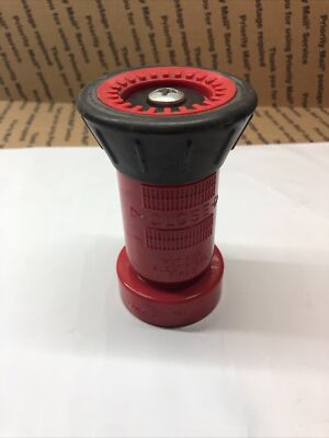 BECO 15 Fire Nozzle Red NST UL ULC 8L88 Portable Spray Type Used