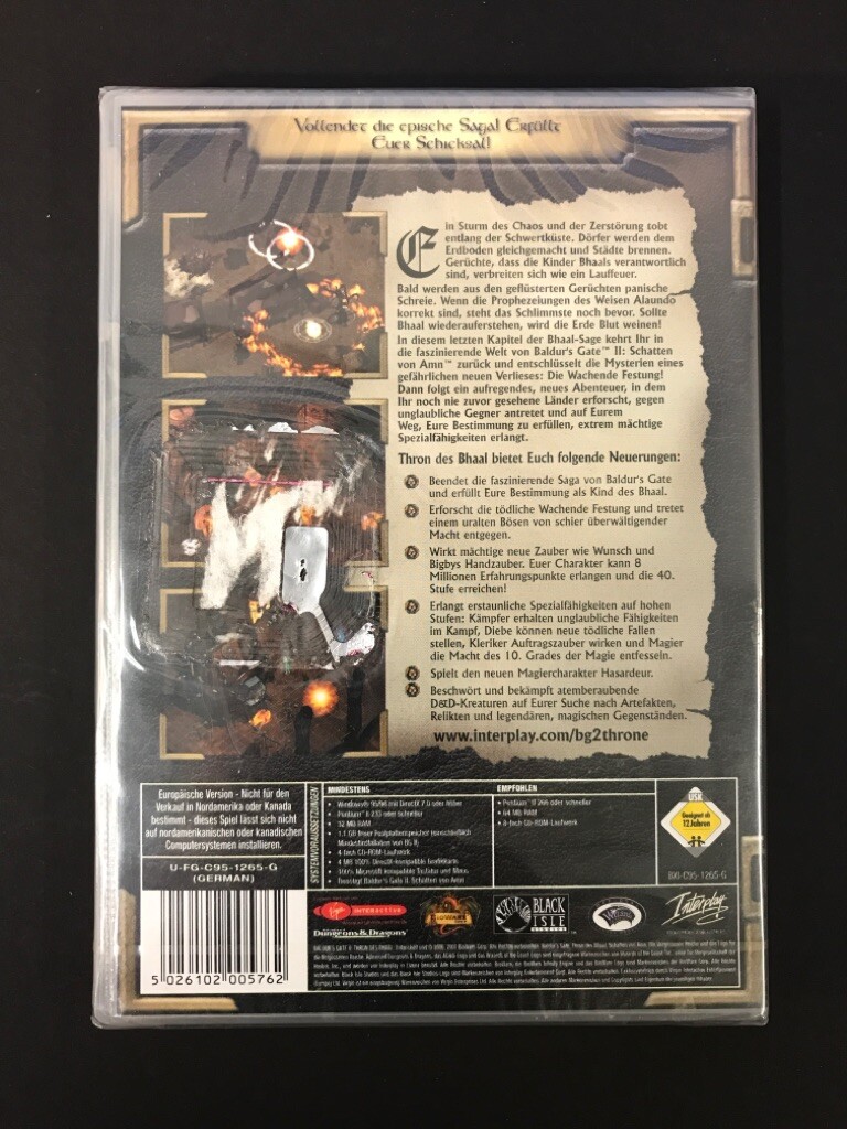 Thumbnail - Baldur's Gate 2 - Thron Des Bhaal Addon