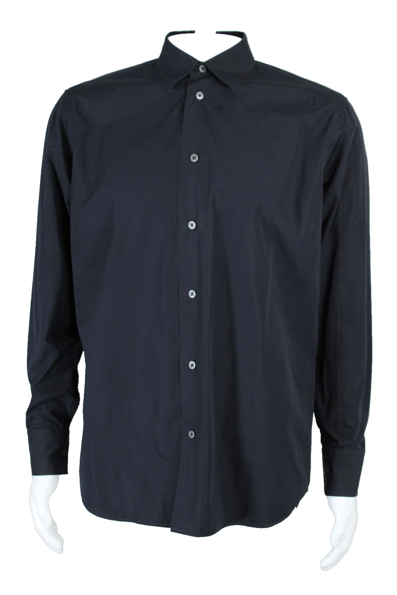 トップス jil sander dress shirt (39) blue 2015ss Jil Sander Blue Long Sleeve Dress Shirts for Men for sale | eBay