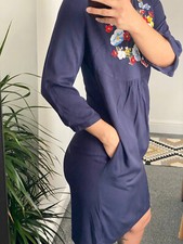 Joules Floral Embroidery Dress