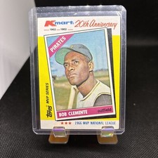 1982 Topps Kmart MVP Series - Called Bob on Card #10 Roberto Clemente