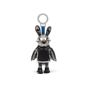 mcm bunny keychain