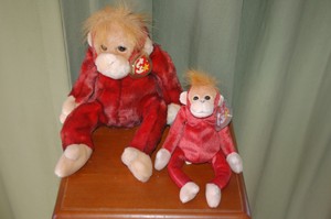 ty beanie buddies monkey