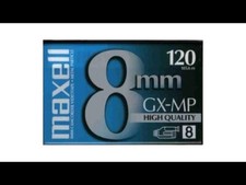 Maxell GX-MP Metal Particle PG-120 Video Cassette Tape for 8mm Camcorder TAPE