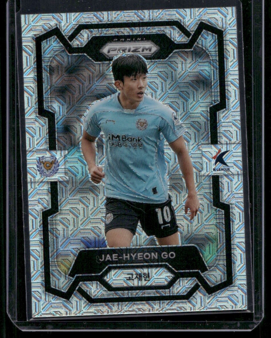 2024 K-League Prizm Soccer #77 Jae-Hyeon Go Mojo /25 | eBay 2024 K-League Prizm Soccer #77 Jae-Hyeon Go Mojo /25 | eBay