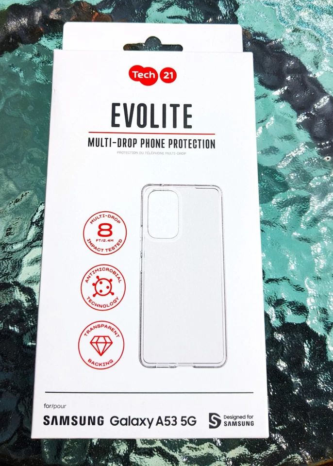 Tech21 Evo Lite Galaxy A53 5G Case - Clear Case SALE $7.75 +SHIPPING #METRO33027 - Image 2 of 3