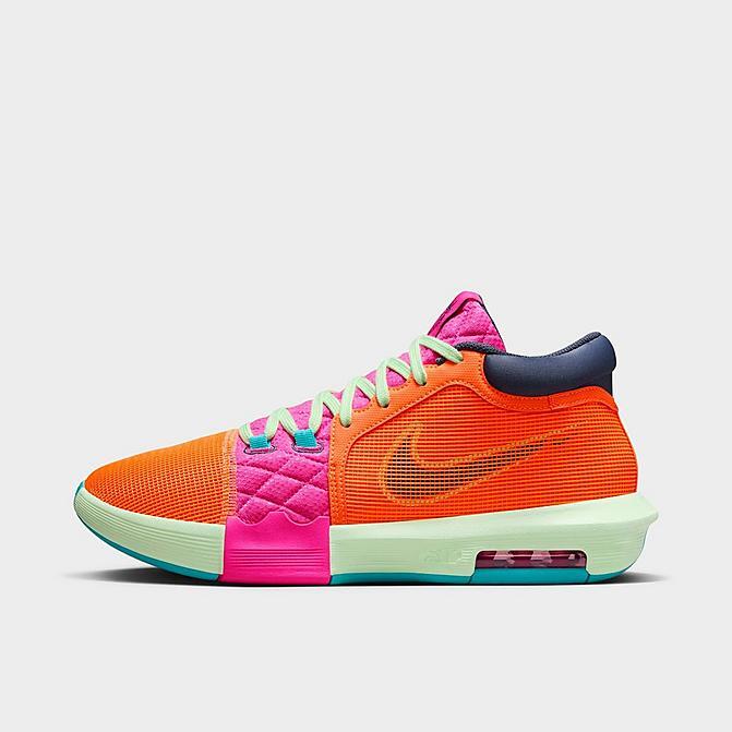 NIKE LEBRON WITNESS VIII 8 FB2239-800 Total Orange/Laser Fuchsia