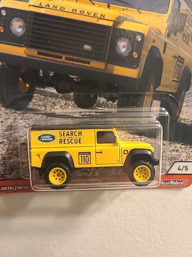 Hot Wheels Car Culture Wild Terrain Land Rover Defender 110 Hard Top NEW 4/5 - Picture 4 of 8