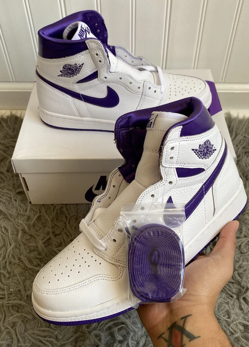 Jordan 1 sale metallic purple