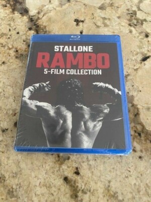 RAMBO 5 FILM COLLECTION Blu-ray 1 2 3 4 5 First Last Blood