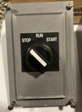 Allen Bradley 800H Enclosure W/ Off/auto/Jog Or Stop/Run /Start