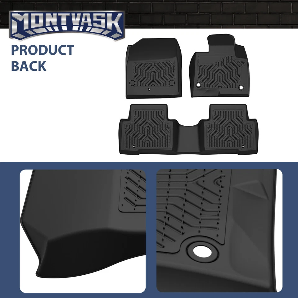 Alfombrillas de TPE moldeadas en 3D aptas para Hyundai Santa Fe Sport 2013-2018 5 pasajeros Foto 4 de 4