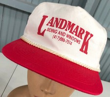 Landmark Siding Windows Missouri Snapback Baseball Hat Cap Two Tone