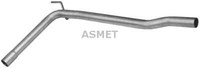 Asmet Abgasrohr Mitte FüR VW Transporter IV Bus 70B 70C 7DB 7DK 70J 70K 04.064