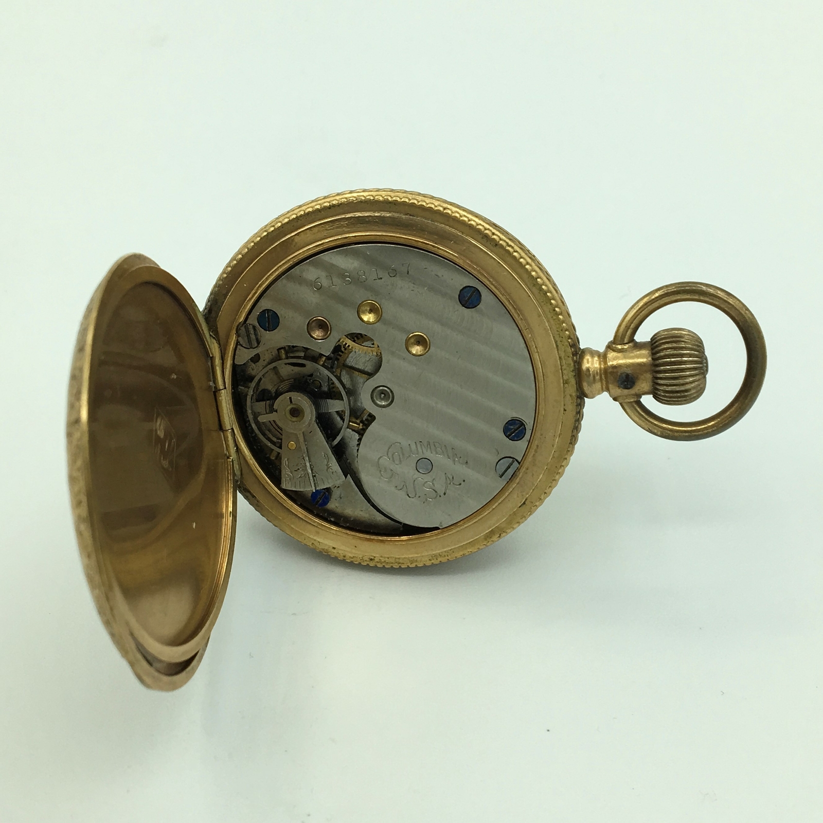 New York Standard Grade Columbia 44 Pocket Watch 