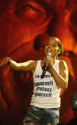 Ms Dynamite at 46664 Give One Minute of Your Life to AIDS concert - Old Photo