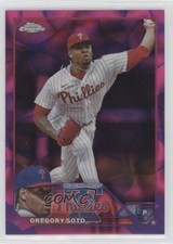 2023 Chrome Update Magenta & Purple Lava Lamp Refractor 149/299 Gregory Soto b6y