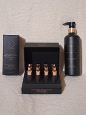 Bellami Professional Hair Extensions Bond Preserve Set steps 1/2/3 