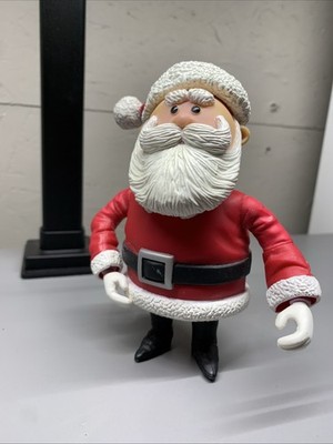 5'' Santa Claus w/ Hat Plastic Figure Rudolph Island Misfits Toys Playing Mantis 