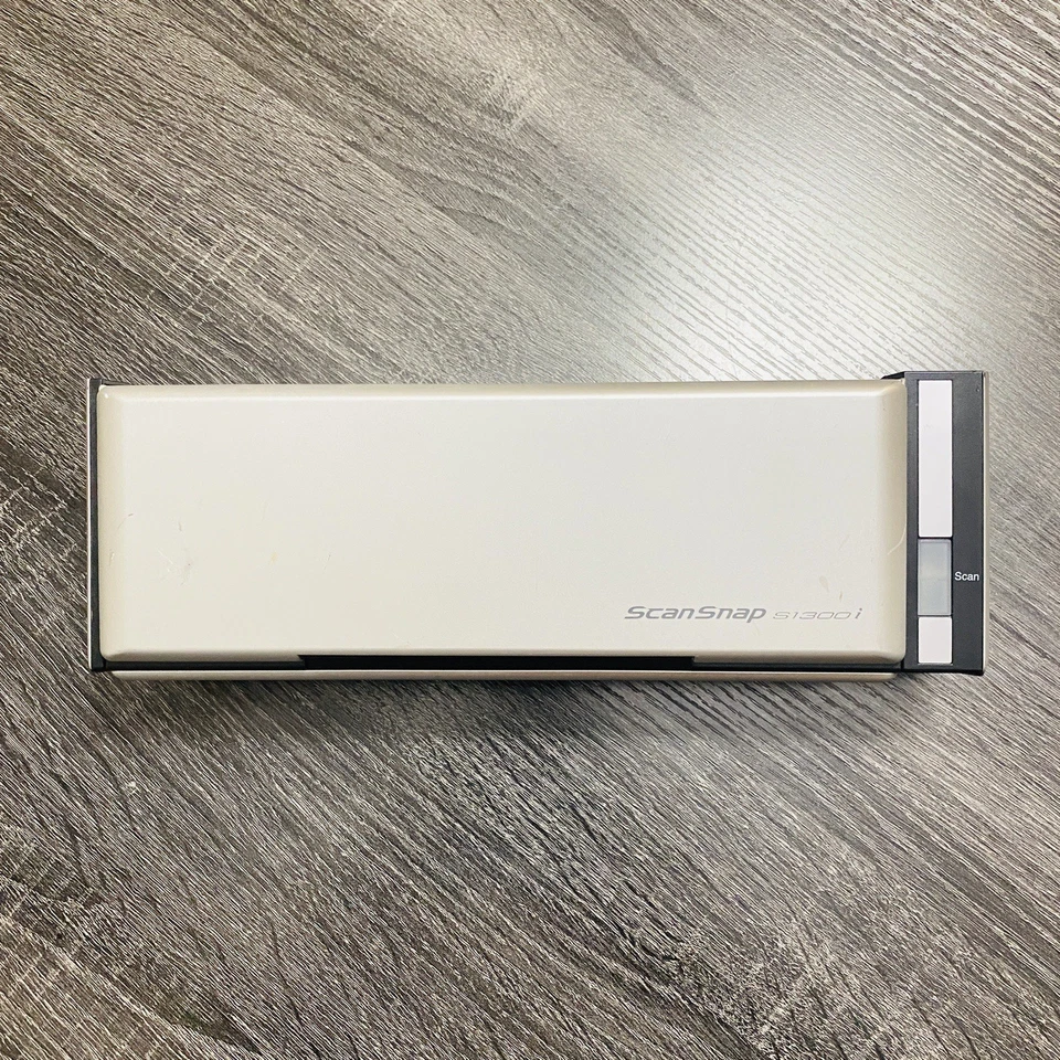 Fujitsu S1300i ScanSnap Document Scanner W/ Power Adapter USB Cable Tested Works - Image 4 of 4
