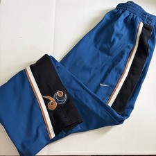Nike Team Issue Pregame Warmup Button Up Pants XL Washington Wizards Vintage