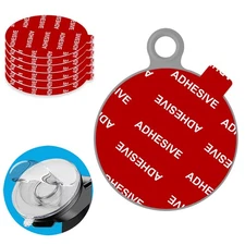 Dashboard Pad Mounting Disk Sticky Adhesive Replacement Kit, 6Pcs 3.15"(80Mm) Ci