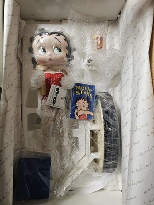 Betty Boop ''Bathing Beauty'' 1996 Porcelain Doll 16'' Danbury Mint NEW IN BOX 