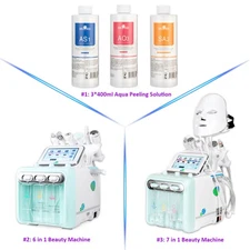 6/7 in 1 Hydra Dermabrasion Machine Skin Cleansing Hydro Oxygen Peel Facial Spa