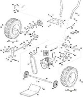 Komplettrad Links 16*6.5-8 Original Stiga - 118821117/0