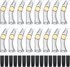 4 Pcs Navajas Para Roofing Carpet Knife Heavy Duty Vinyl Drywall Knife with Repl