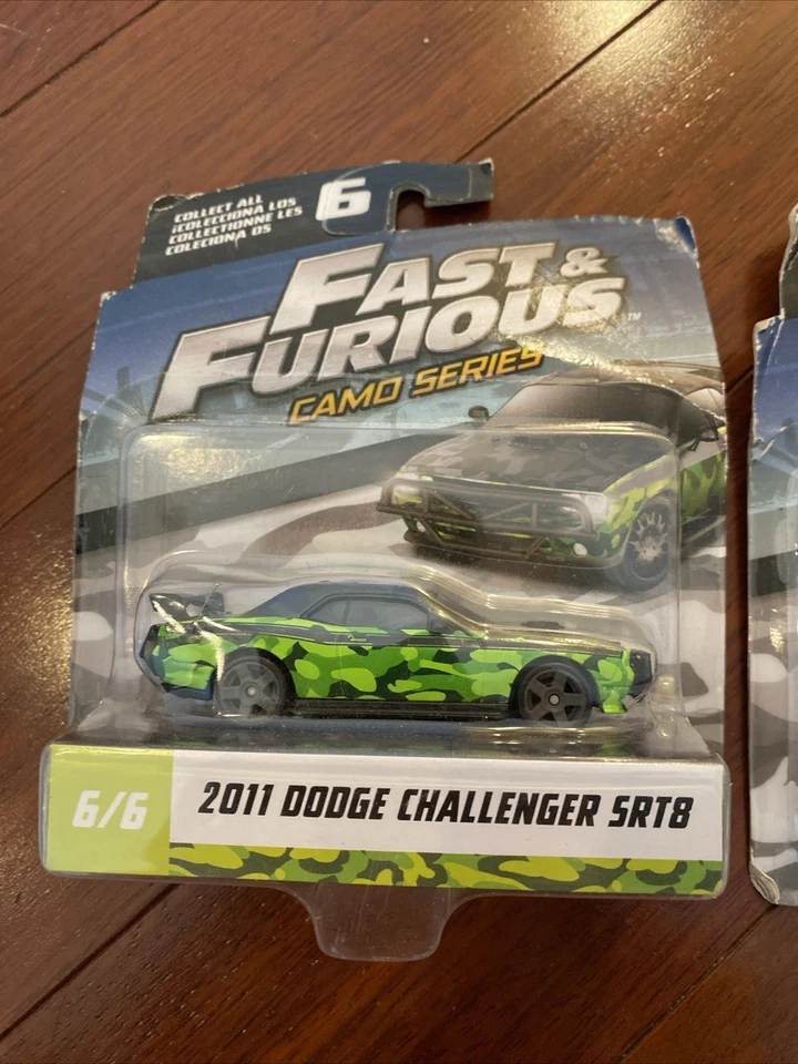 Lot Of 3 Fast & Furious Camo Series- Local Motors Rally Fighter, Dodge Diecast - Image 2 of 4