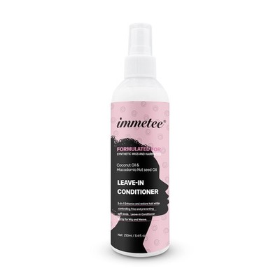 immetee Perückenspray, Leave-In Haarspülung Perücke, 250 ml (1er Pack), transparent 