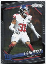 Tyler Nubin Panini Prizm 250 2025 New York Giants