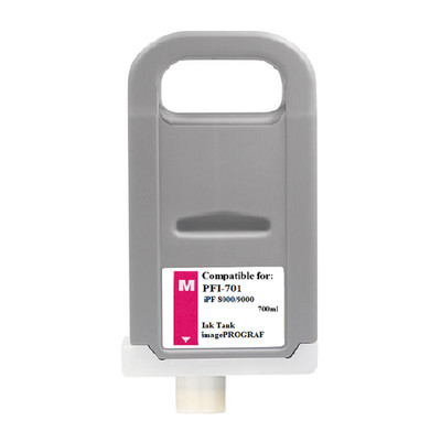 PFI-701 Magenta Ink Cartridge for Canon IPF 8000s 9000s 8000 9000 PFI701M