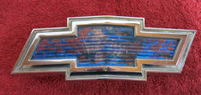 1969 1970 Chevrolet Truck Grille Bowtie Emblem Badge Oem 3940708 Blue C10 C20 K5
