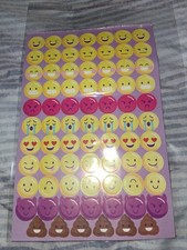 Cute Emoji Sticker Sheet Journal Scrapbook