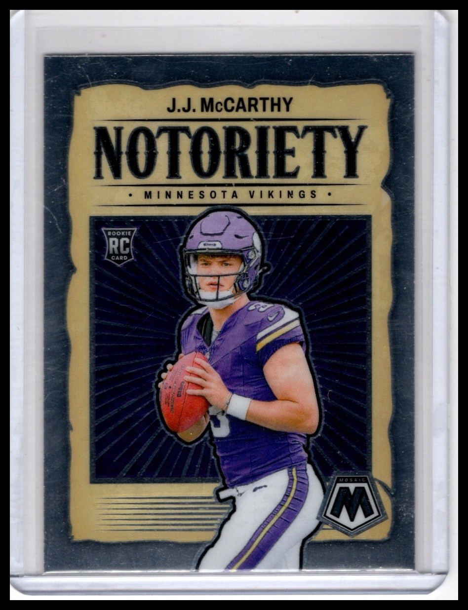 2024 Panini Mosaic #21 J.J. McCarthy Notoriety