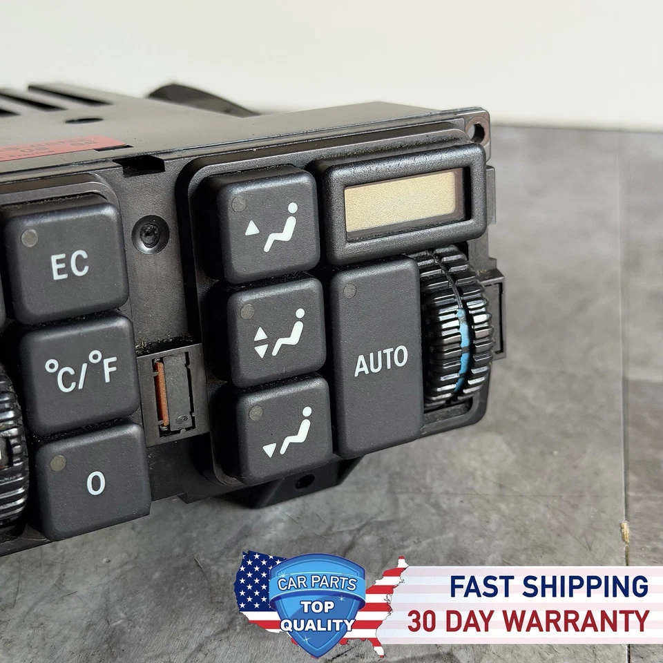 ПРОВЕРЕННЫЙ 92-95 Mercedes W140 500SEL S500 AC состояние нагреватель климат-контроль OEM - Изображение 4 из 4