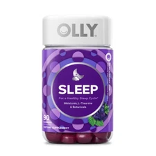 OLLY Restful Sleep Multivitamins Gummies - Blackberry Zen - 90ct