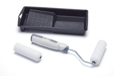 Seriously Good Woodwork Mini Roller Set 4in Tray Roller Frame Gloss Roller